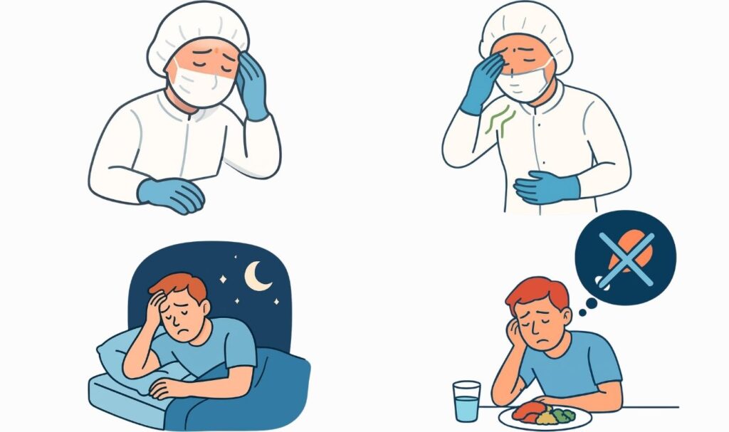 食品工場で病む人は珍しくない